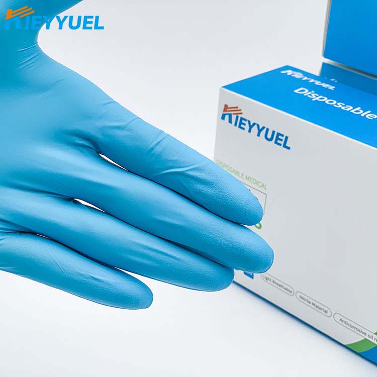 Gants jetables en nitrile
